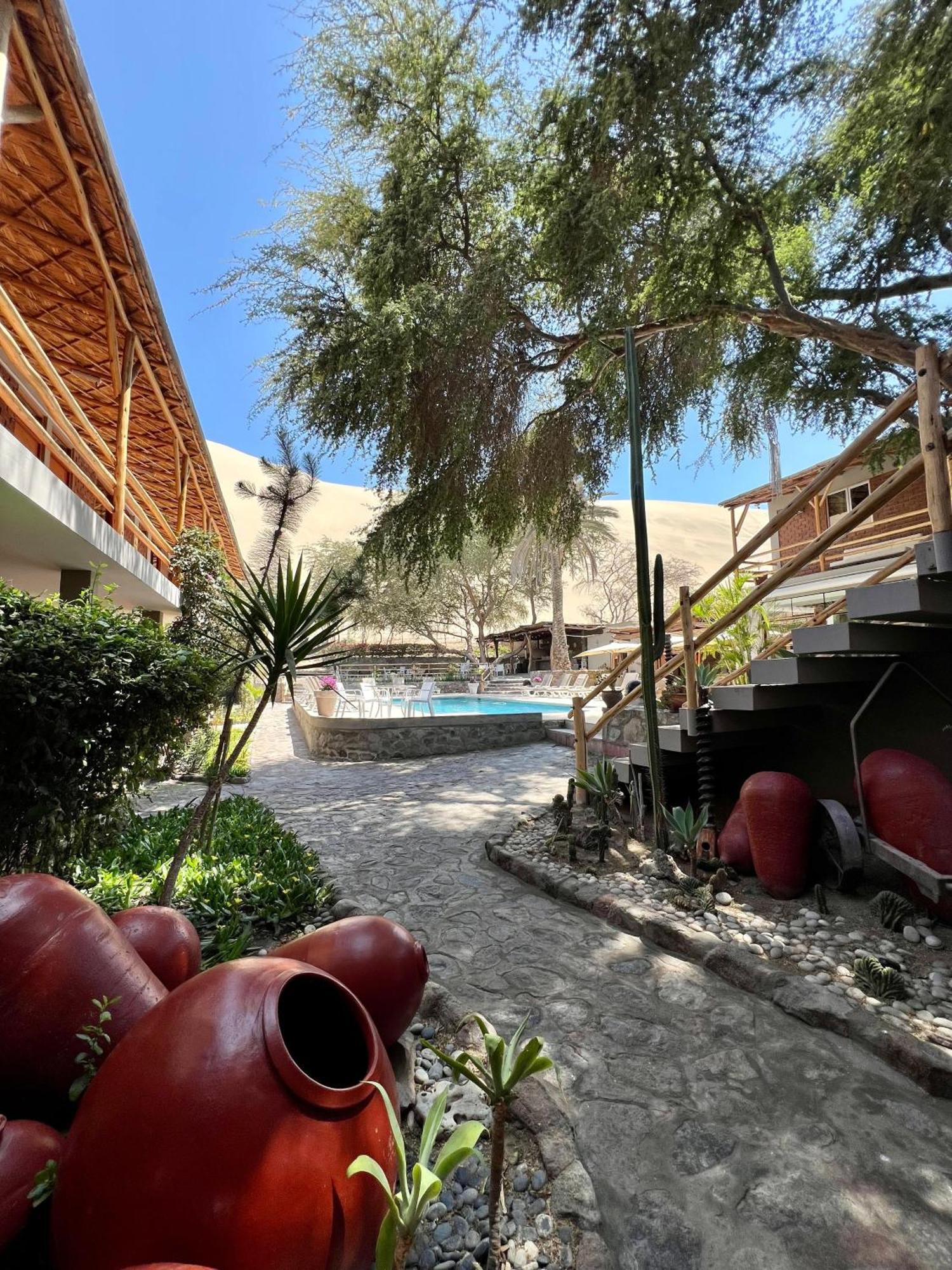 Hotel El Huacachinero Ica Exterior foto