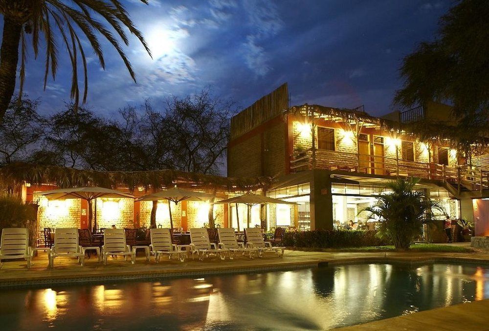 Hotel El Huacachinero Ica Exterior foto